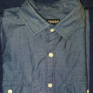 EXPRESS SHORT SLEEVE BUTTON DOWN